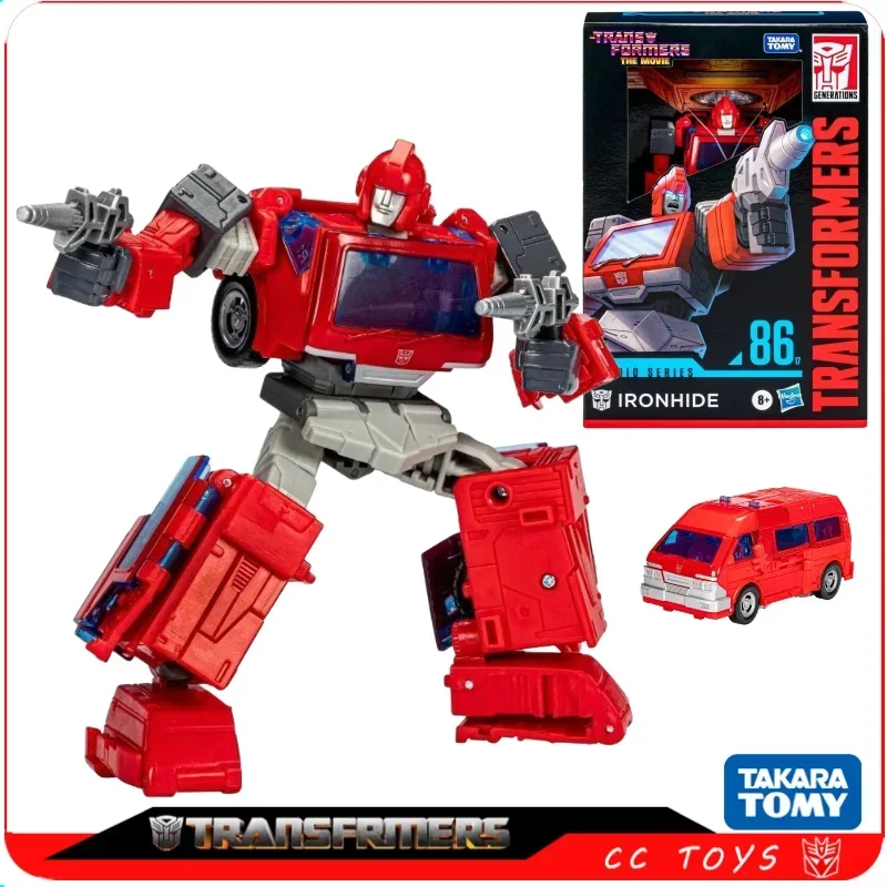 Takara Tomy-سلسلة ألعاب الاستوديو المحولات ، شخصية الحركة من Ironhide ، مجموعة روبوت ، ألعاب هواية الأطفال ، * ، متوفرة بالمخزون