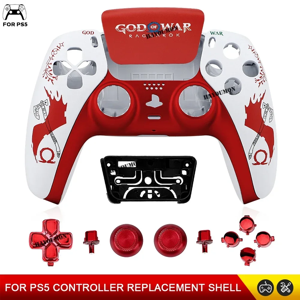Coque de remplacement pour manette PS5, version limitée, avec coque de protection du pavé tactile, panneau avant et arrière pour BDM-010/020/030/040/050