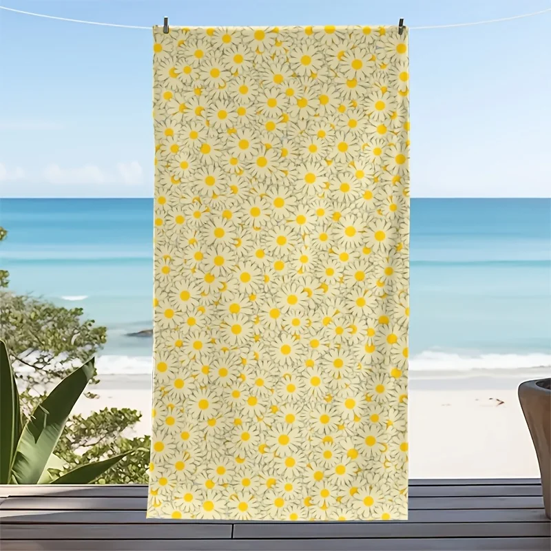 Night Sky Starry Pattern Towel Dark Blue Background for Men Travel Camping Accessories