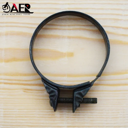 Imagen 2 del producto Abrazadera de tubo de interfaz de filtro de aire de motocicleta, abrazadera de Clip de abrazadera, sujetador para QS110 GT125 QS125-5, 42mm, 46mm, 50mm, 58mm
