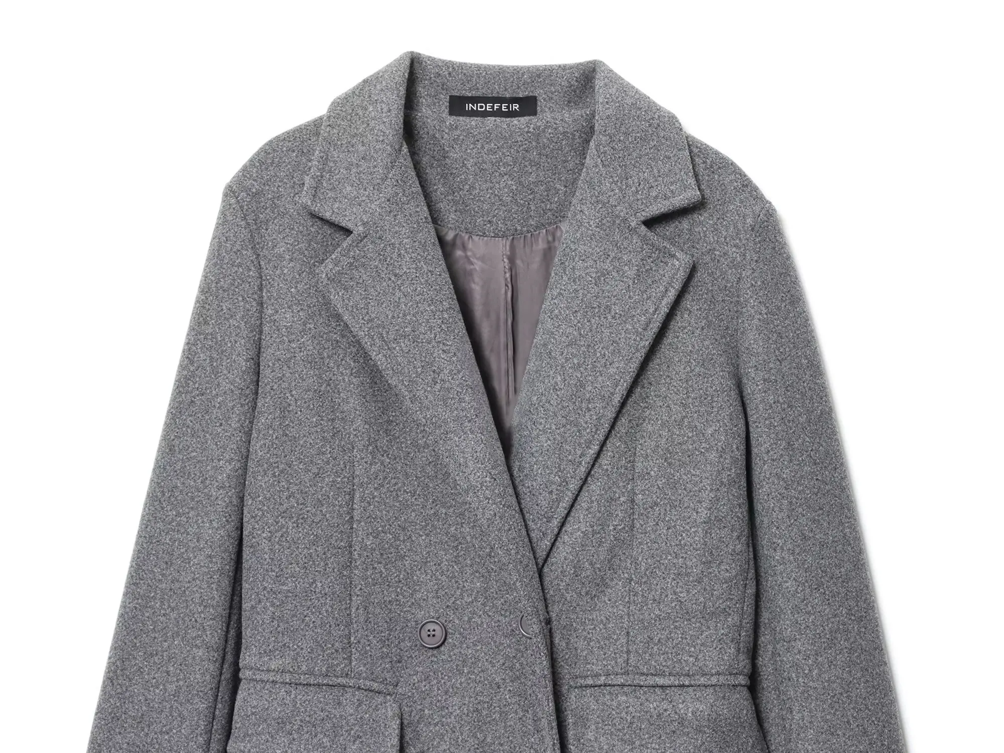 ملابس نسائية جديدة لعام 2025 على الطراز الأوروبي والأمريكي سترة معطف فضفاضة ومخلوطة #4