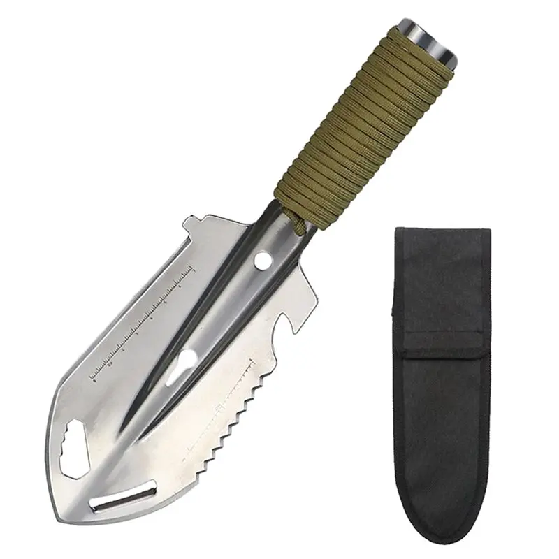 ABVC المعدات الخارجية مجرفة متعددة الوظائف المحمولة التخييم المشي لمسافات طويلة السفر نزهة مجرفة بقاء حديقة أداة مجرفة #1