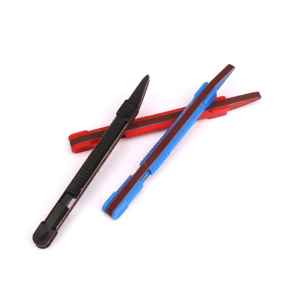 16cm Length Guitar Fret Polishing Pen Fret Polishing Fretboard Sanding Guitar Fret Polishing Wire File Pen Shape with Sand Belt