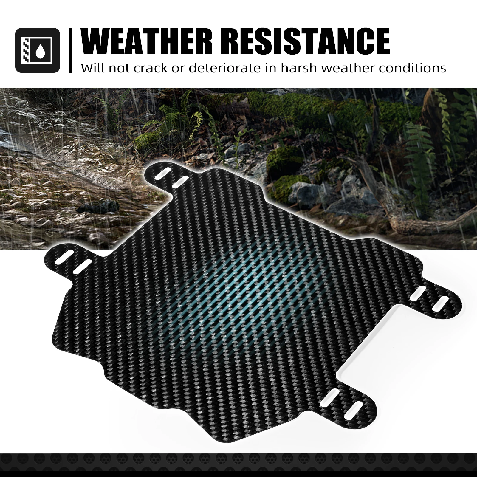 Untuk Surron Light Bee X Papan Plat Nomor Depan Serat Karbon Untuk Sur-ron Light Bee S Untuk Sepeda Motor Trail Listrik Segway X160 X260