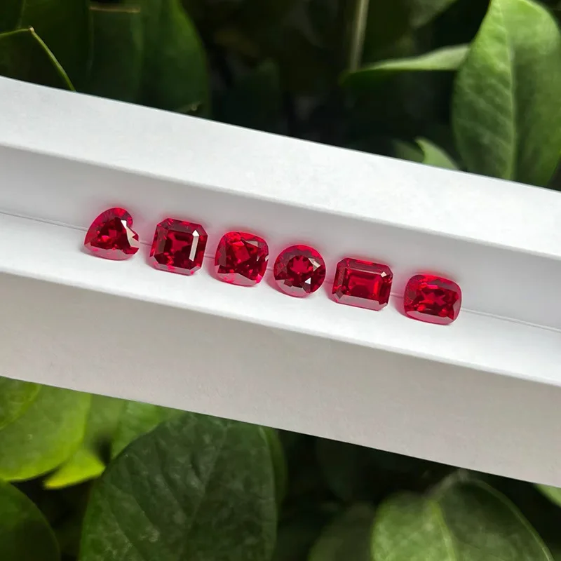 

Оптовая продажа, рубиновый камень премиум-класса, свечение под УФ-тестом, голубь, кровь, рубин, драгоценный камень для изготовления ювелирных изделий/коллекции, шикарный камень