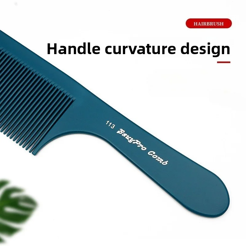    Barber Hair Cutting Comb Anti-static Flat Head Cutter Comb Wide Tooth Haircut Brush Salon Barber Hair Cutting Styling Tools