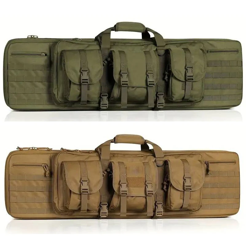 93Cm / 118Cm / 142Cm Tactical Long Gun Bag Heavy Duty Airsoft Paintball Shooting Gun Carry Bag Hunting Gun Bag Holster