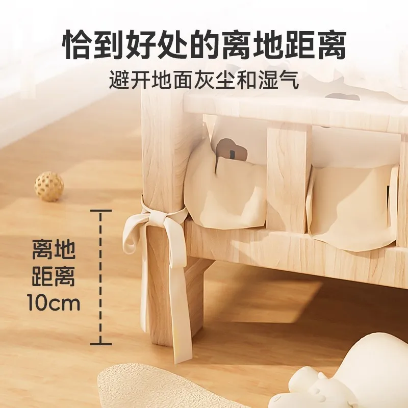 All solid wood dog bed kennel all-season dog bed off the ground medium and small dog teddy bear pet sleeping sofa