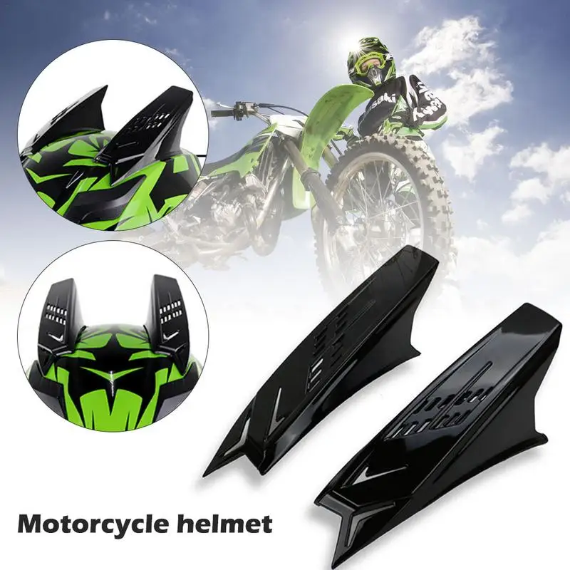 

Motorcycle Helmet Racing Ear Horns Motorbike Helmet Devil Horns Decals Universal Helmet Stick Horns Ears Decals For Bikes