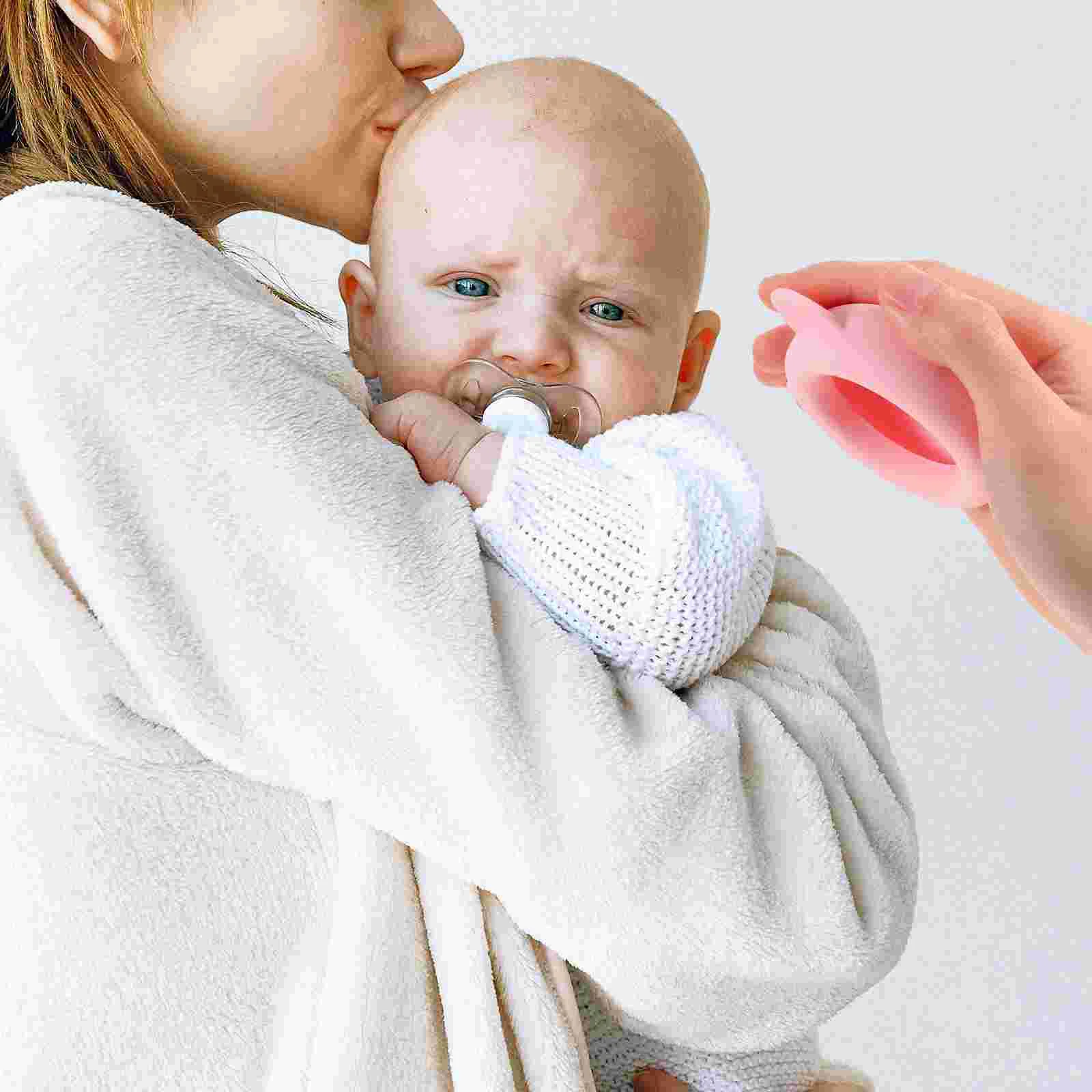 Silicone Baby Burp Device Ergonomic Lightweight Sputum Cup Mucus Removal Phlegm Machine Small Portable Storage Back