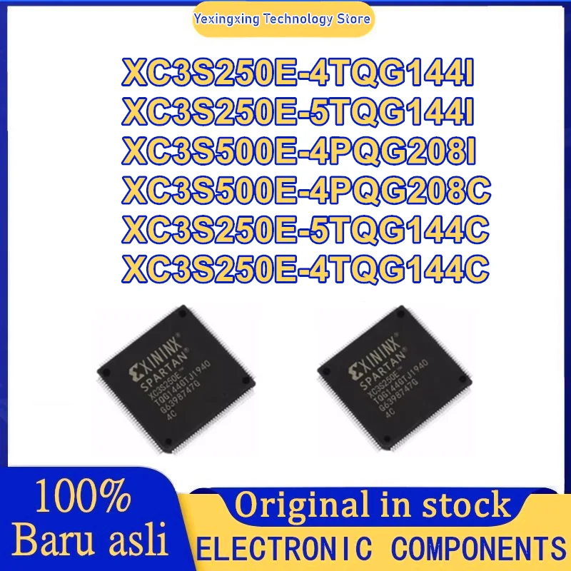XC3S250E-4TQG144I XC3S250E-5TQG144I XC3S500E-4PQG208I XC3S500E-4PQG208C XC3S250E-5TQG144C XC3S250E-4TQG144C Novo Original