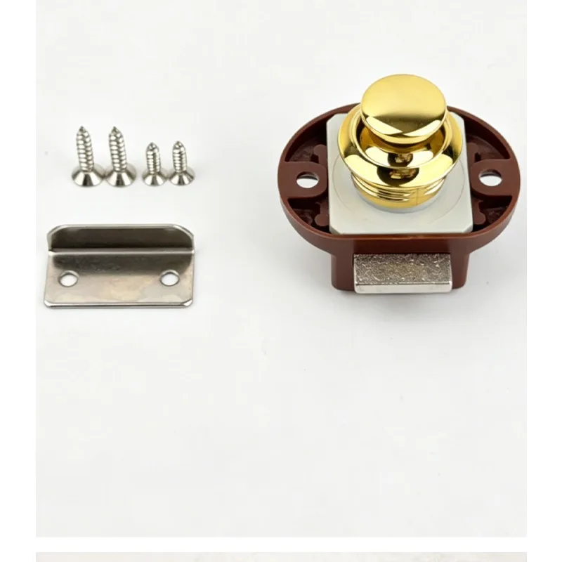 For Small Furniture Button Lock Drawer Handle Free Furniture Keyless Press Switch