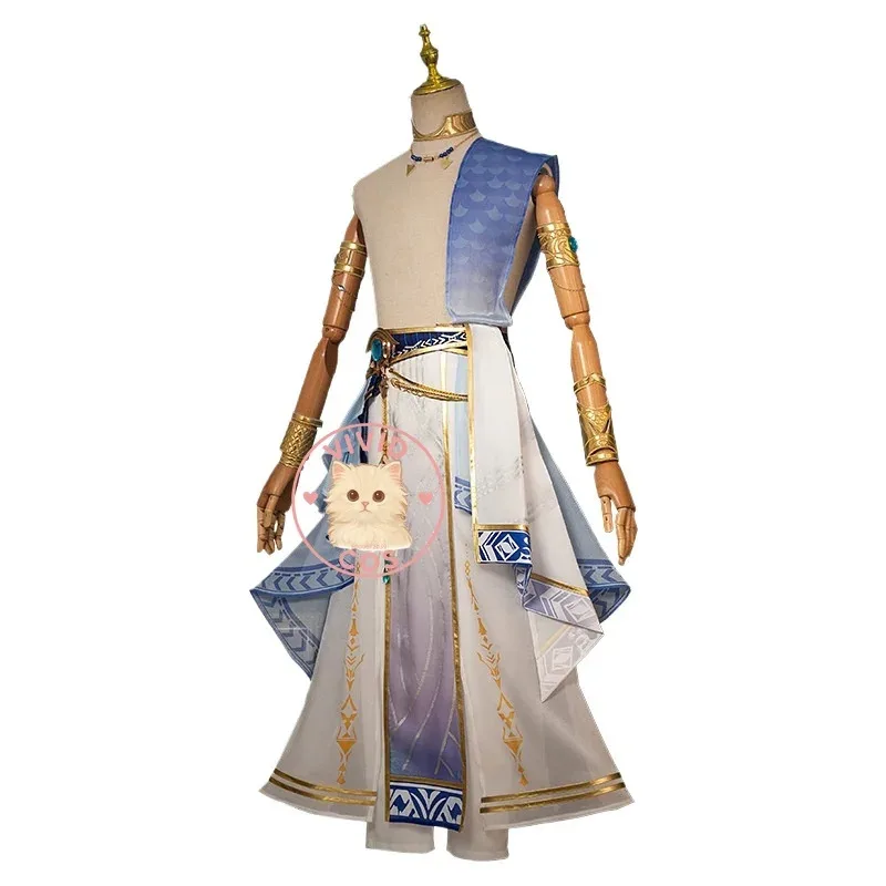 

Game Love and Deep Space Cosplay Costume Anime Raphael RPG Poseidon of Lemuria High-Quality Uniform for Men Comic Cona