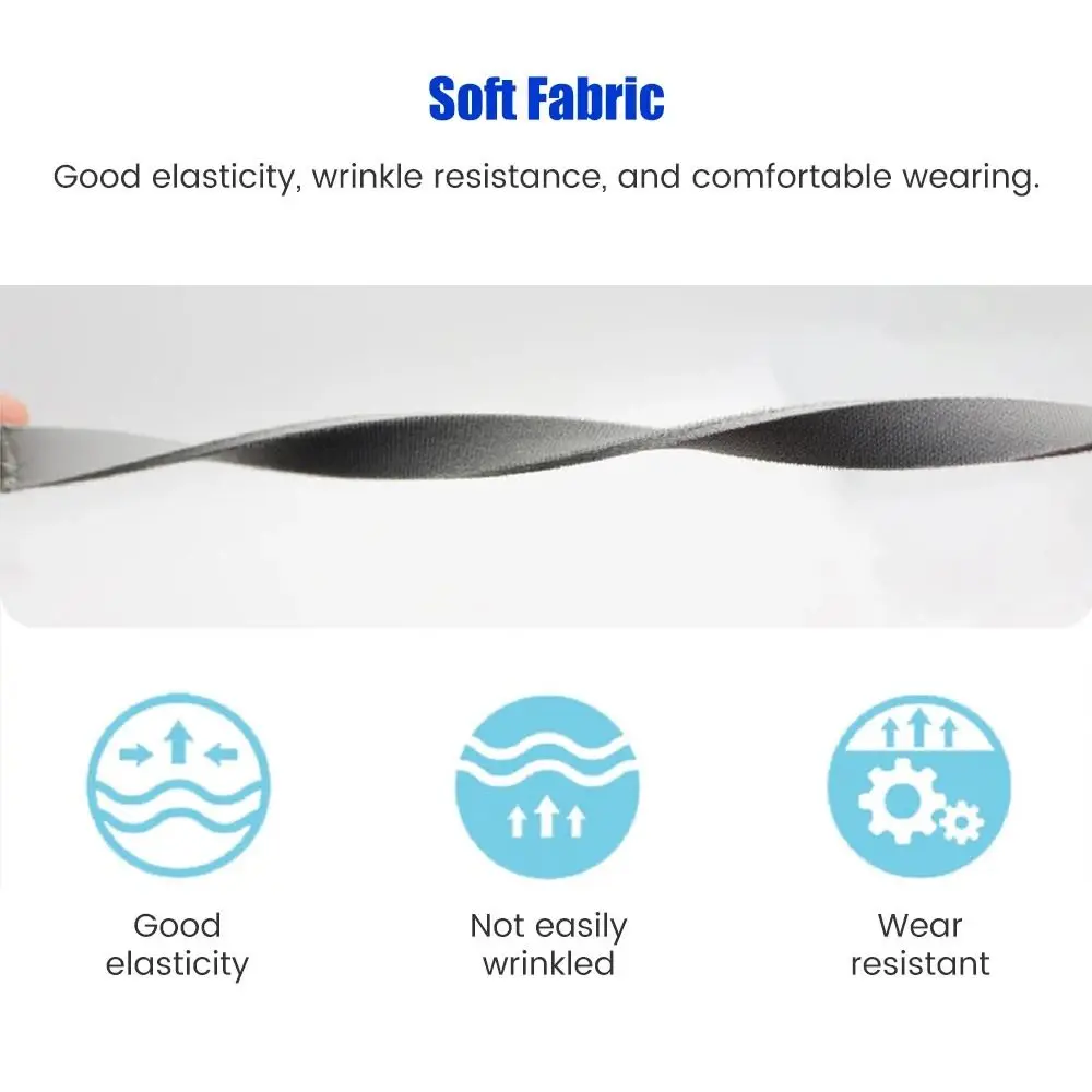 Adjustable Replacemen CPAP Headband Elastic Composite sponge N20 Headband Double Layer Face Mask Headband Ventilator Accessories