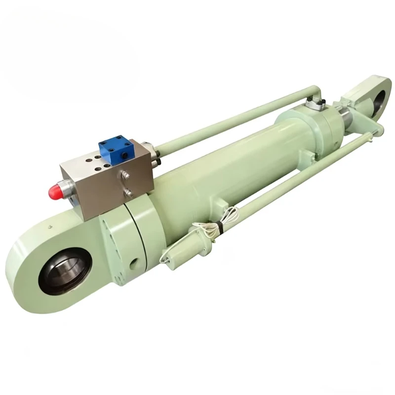 Front Flange Flat Trailer Platform Slide Extension Long Stroke Double Action Automobile Transport Rescue Hydraulic Cylinder