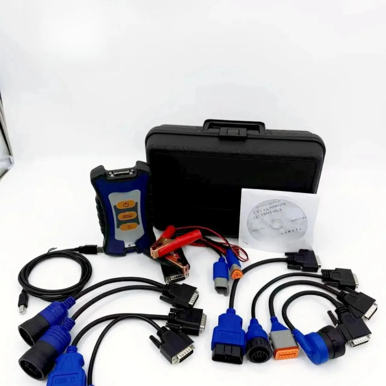 Latest version of Bluetooth diesel truck diagnostic OBD troubleshooting tool for NEXIQ 3 and NEXIQ 2 USB Link.