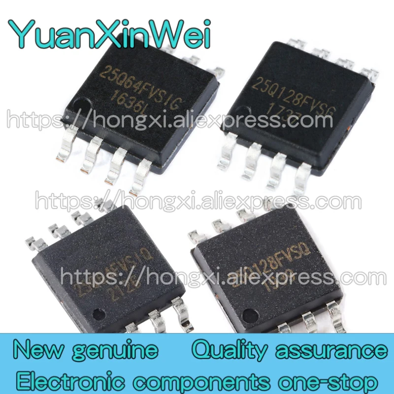 5PCS W25Q64FVSIQ W25Q128FVSIQ W25Q64FVSIG W25Q128FVSIG SOP8 64 m 128 m bit serial flash memory chips