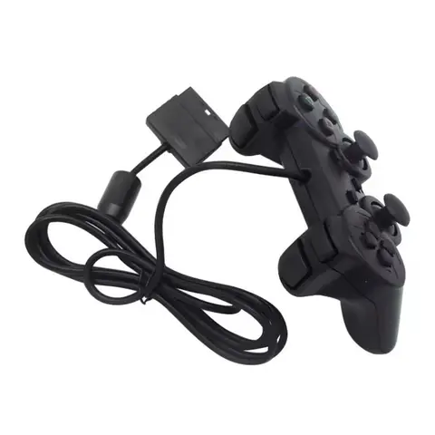 Wired Controller for PS2 Gamepads for Joystick for Playstation 2 Vibration Shock Joypad Wired USB PC Controle Accessories ﻿