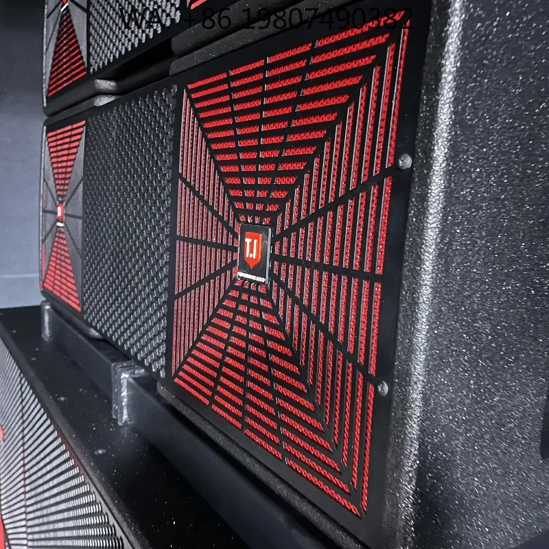 Dual 12 Inch Subwoofer Line Array Speaker Full Amplifier Audio System for Professional Stage Music Live Shows