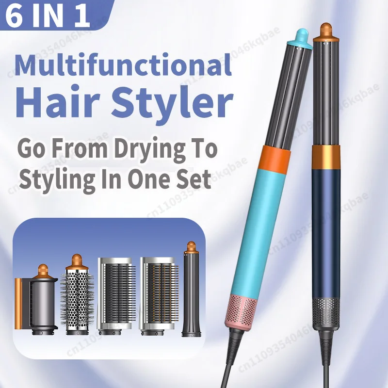 SenCiciMen Set di Strumenti Multi-Styling, Styler ad Aria Calda, Arricciacapelli Automatici (30MM/40MM), Volumizzatore Anti-Crespo, Spazzola Asciugacapelli