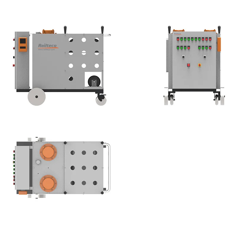 Railway Maintenance Equipment Locomotive Gearbox On-line Oil Washing Machine