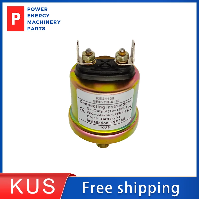 Diesel Generator Engine Parts VDO 360-081-030-138C Original KE21139 Oil Pressure Sensor NPT 1/8 10bar