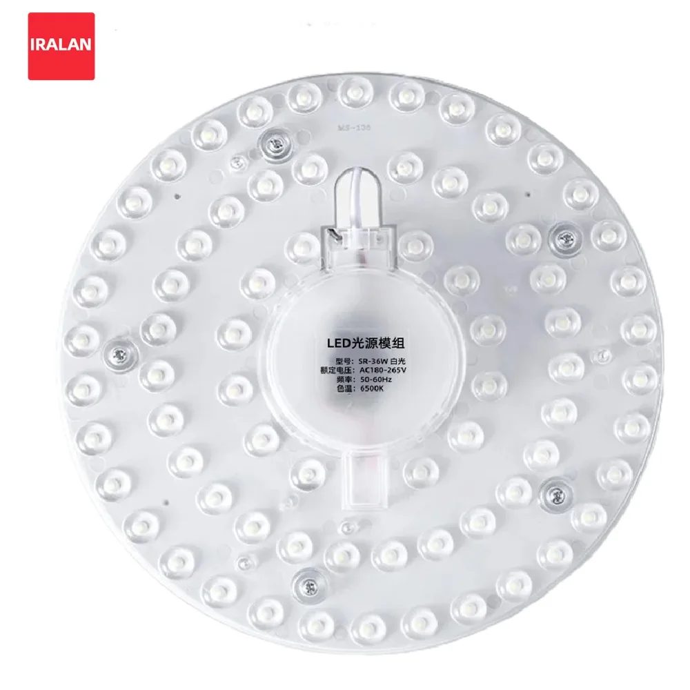 IRALAN Led لوحة ل مصباح السقف الثريا 220 فولت الضوء البارد/مصباح لوحة الضوء الدافئ سهلة التركيب المغناطيسي Led مصباح لوح