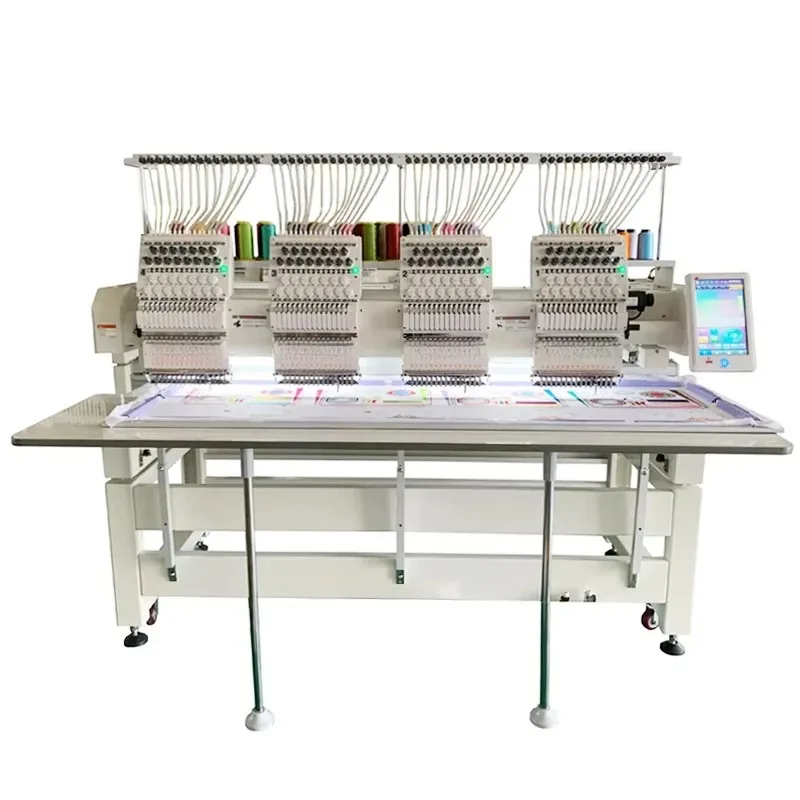 For 4-Head Computerized Embroidery Machine Automatic Digital Apparel Machinery Control System Gear Core Components Made SWF