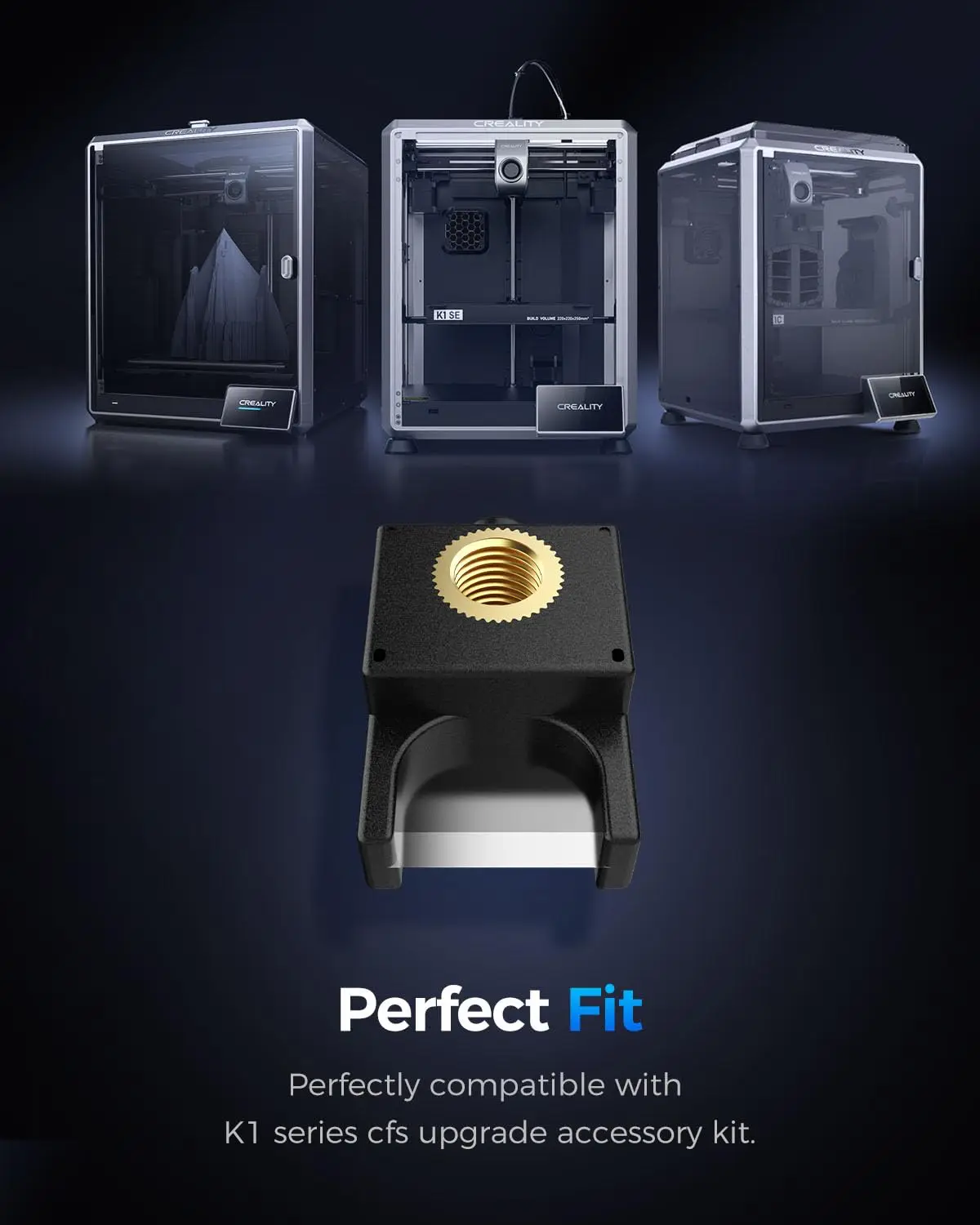 Creality Filament Cutter for K1 Series CFS Upgrade  Kit, Fast Cut-Off, High Durability & Quick Replacement,for K1/K1 Max/K1C