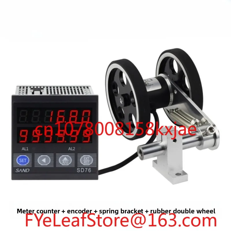 

Instrument Wire Instrument Cable Steel Rope Roller Electronic Digital Display Length Alarm Reminder