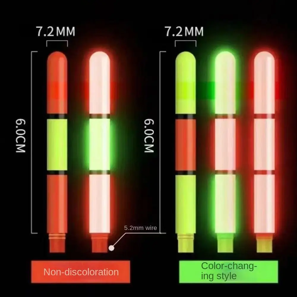 LED 스마트 플로트 탑 전자 플로트 부표, 매우 밝은 야간 낚시 플로트 탑, 야간 낚시 도구, 센서 색상 변경