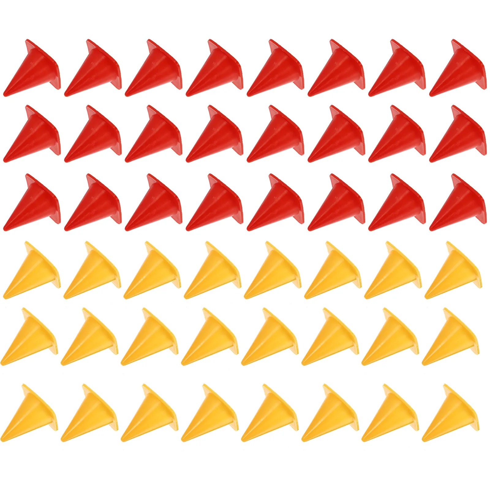 

50Pcs Cone Educational Traffic Sign Set Portable Safety Awareness Learning Aid Early Driving Habit Practice