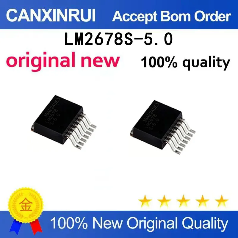 (5pcs-100pcs）Brand new original LM2678S-5.0 spot IC chip switch regulator TO-263