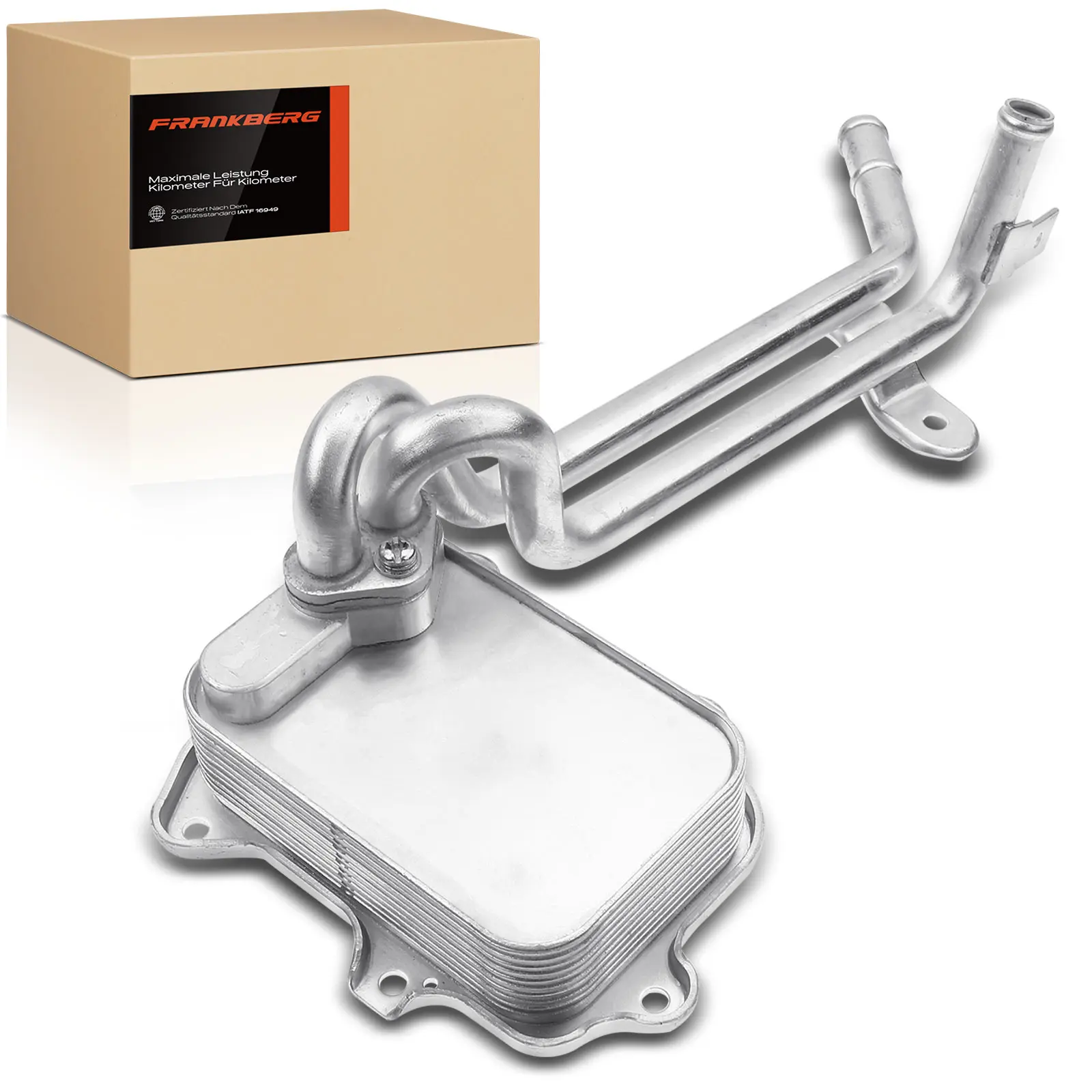 Frankberg 1x Oliekoeler motorolie voor VW Golf Polo Passat Tiguan EOS Jetta Audi A1 A3 Seat Skoda 03C117021J