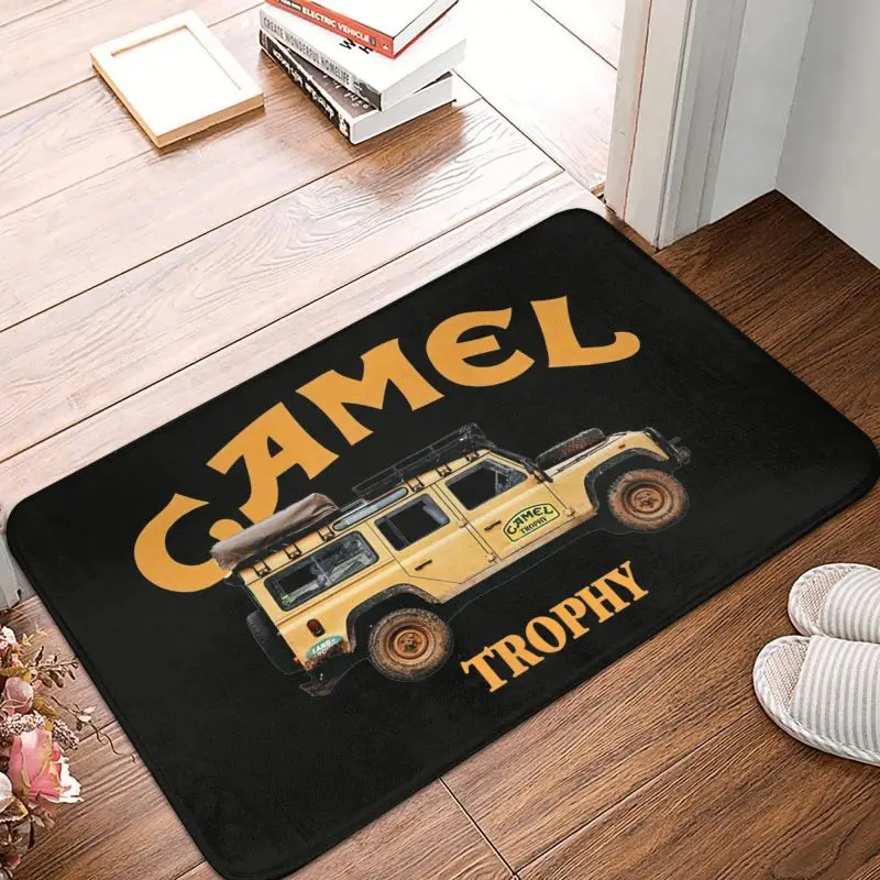 Custom Camel Trophy Defender 110 Doormat Mat Anti-Slip Bathroom Kitchen Living Room Rug Carpet 40*60cm