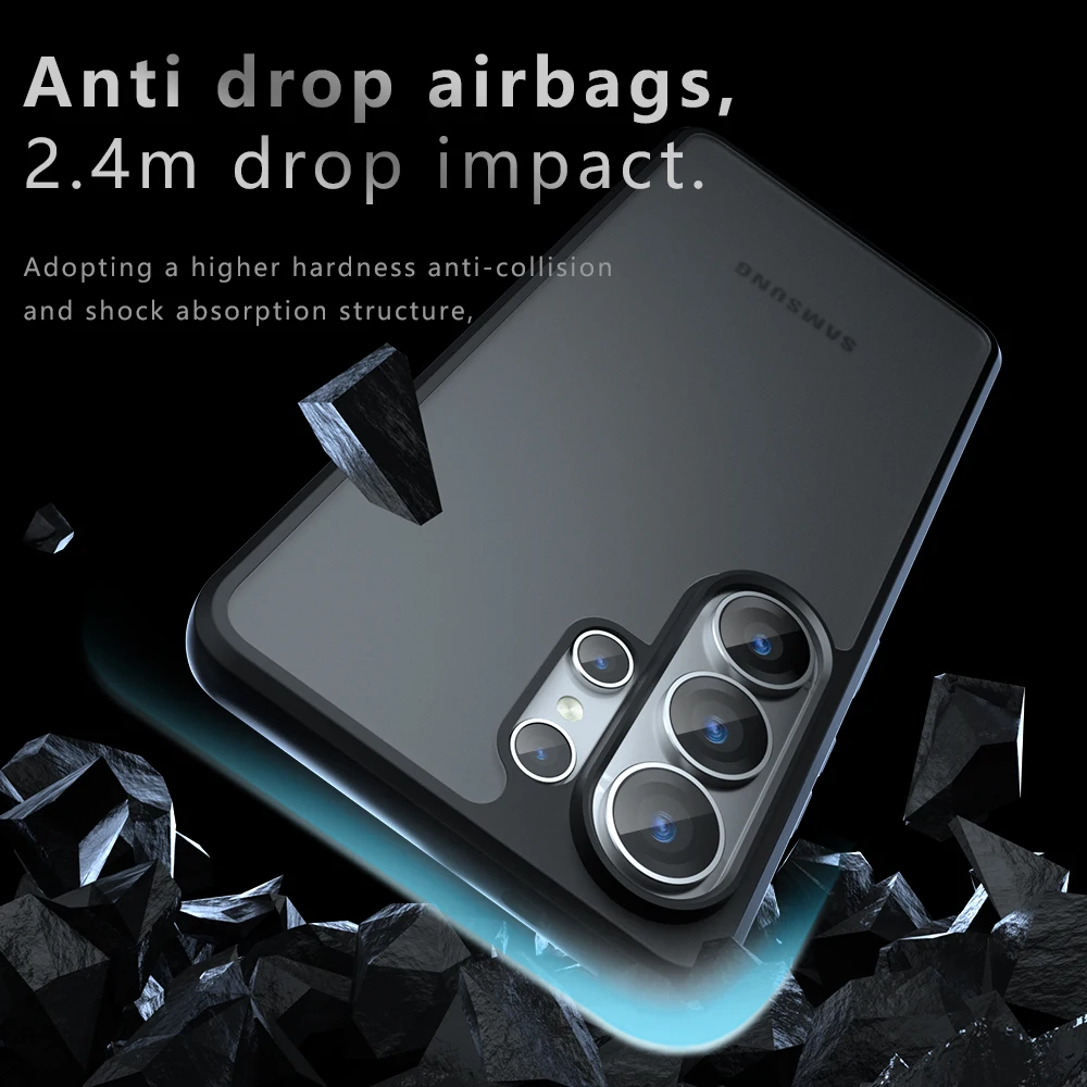 Skin Sensation Airbag Anti Drop Case Cover for Samsung Galaxy S26 Ultra Mircropyle Back Case Cover Galaxy S26/Galaxy S26 Plus