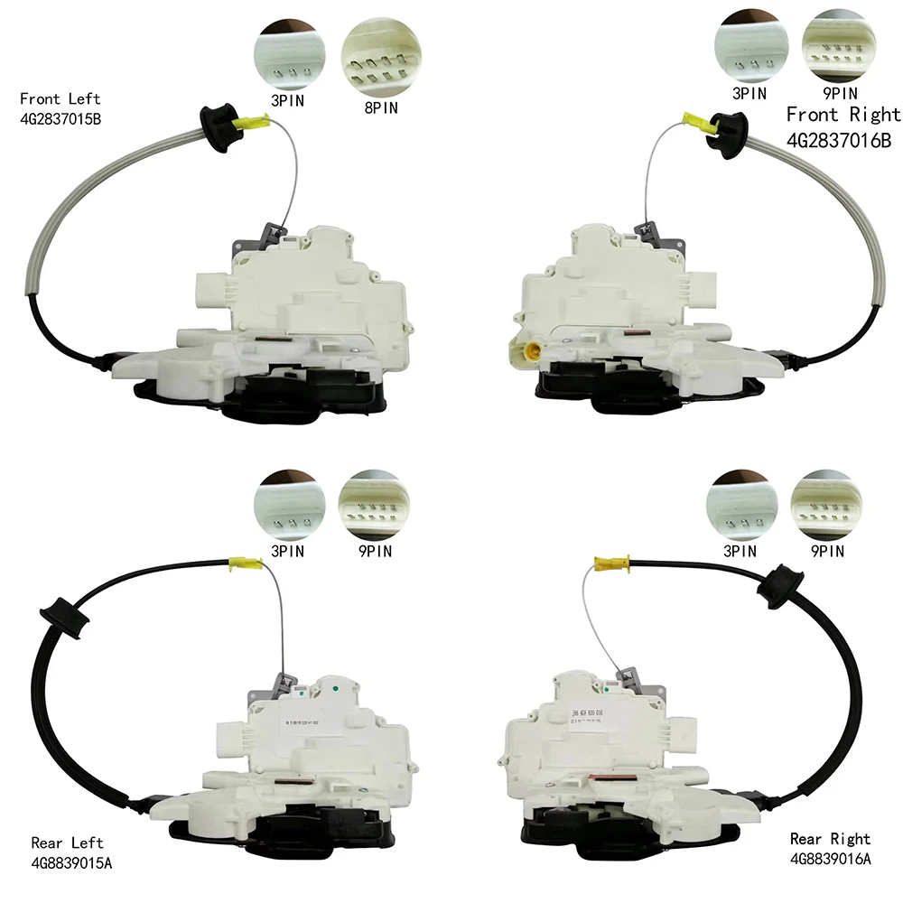 

Car Door Lock Actuator Latch For Audi A7 2010-2018 4G1837015B 4G1837016B 4G8839016A 4G8839015A