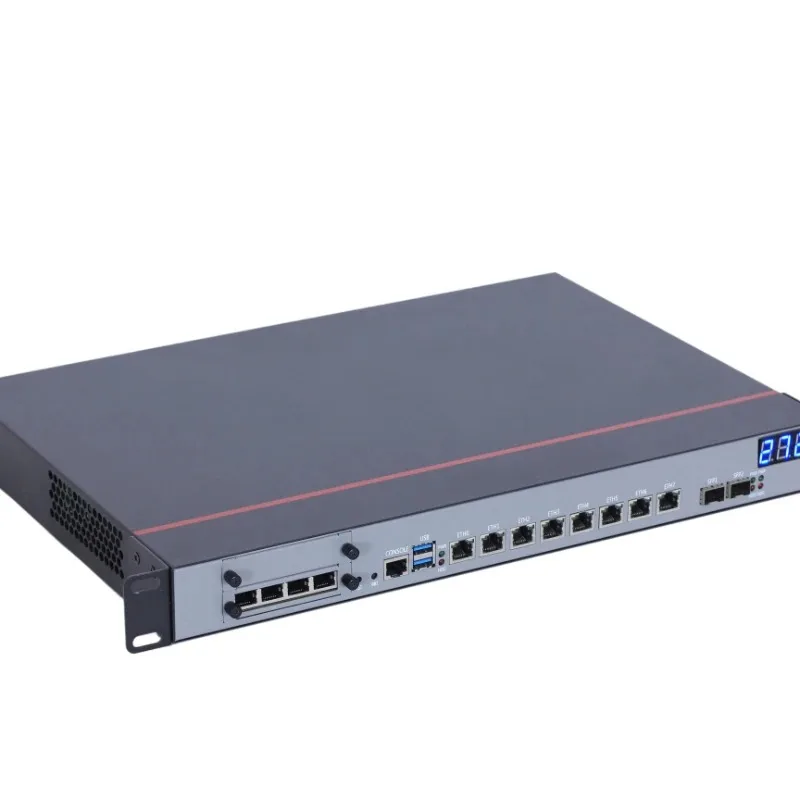 H1IKUAI New Network Construction Onboard 10G 10 Gigabit Soft Routing Industrial Computer Flow Control Baiwei Pi Network