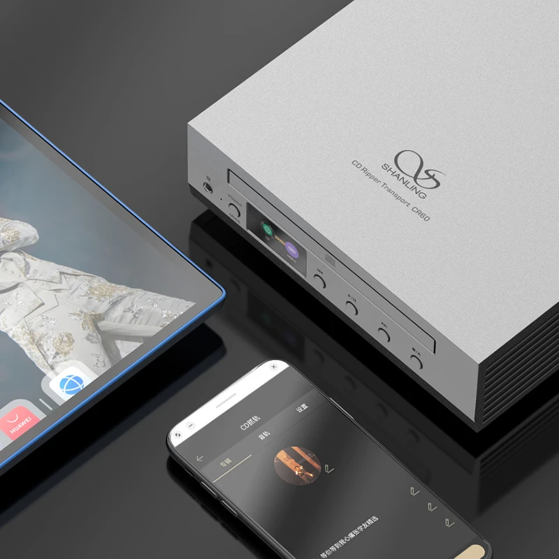 مشغل أقراص مضغوطة شانلينج CR60 مخصص لنقل الأقراص المضغوطة والممزق