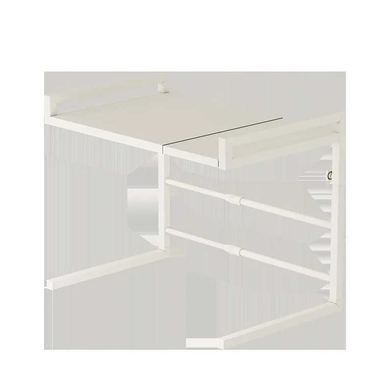 

Install up and down, left and right retractable microwave oven racks, rice cooker racks in seconds