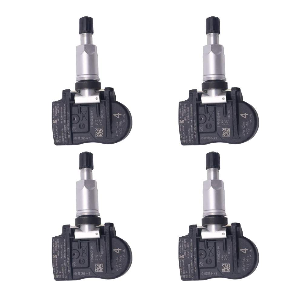 

4PCS Tire Pressure Sensor TPMS 407003VU0A 407005663R For NISSAN Qashqai Lada ROGUE 433MHz