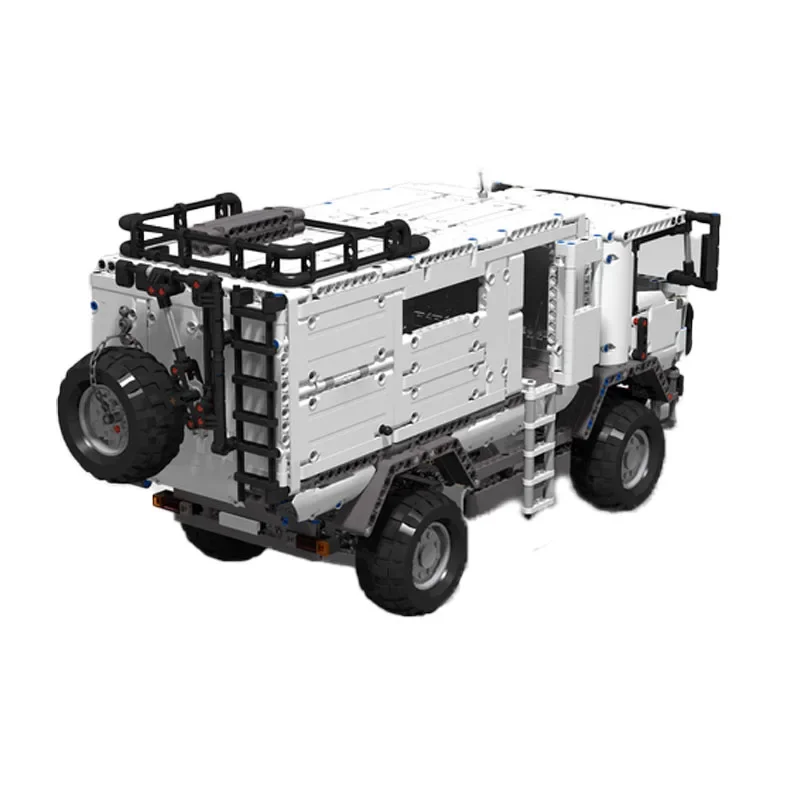 Klassieke MOC-59852 Bouwsteen 4X4 Alle Terrein Off Road Rv 2040Pcs Assemblage En Assemblage Model Volwassen En Kinderen Speelgoed Cadeau