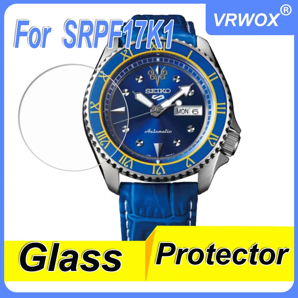 3Pcs Tempered Glass For SEIKO 5  SRPF17K1 SRPF19K1  SRPF20K1 SRPF21K1 SRPF23K1 SRPF24K1 SmartWatch Screen Protective Accessories