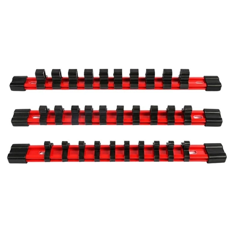 652F Versatile Socket Holder Stand, Durability Tool Socket for Workbench, Garage, Desk Socket Rack Shelf Holder