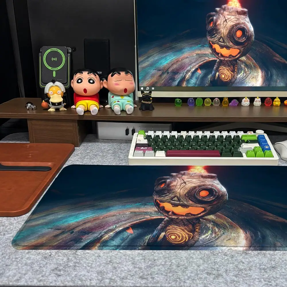 Коврик для мыши Xxl Компьютерный большой размер для прогулок Нескользящая геймерская клавиатура 90x40 см Art Design M-Midnight HD Deskmat