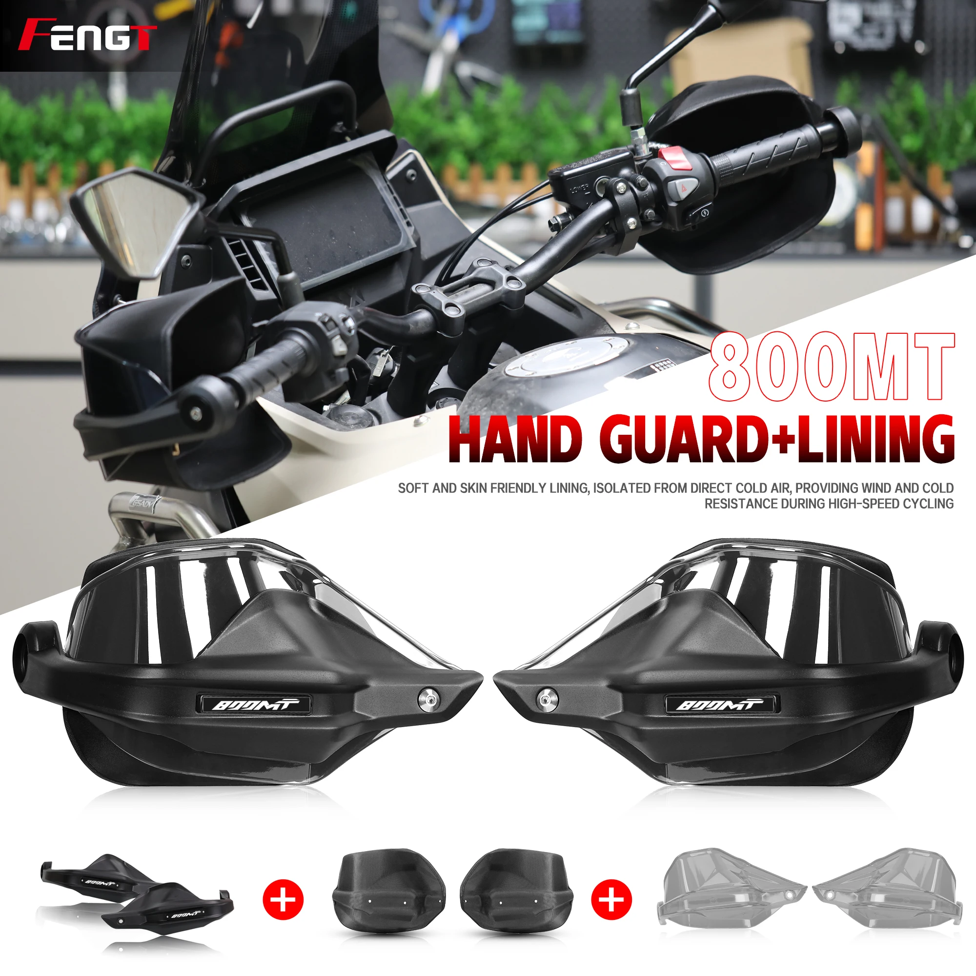 FOR CFMOTO 800MT 800 MT Dedicated Hand Guard Motorcycle CF 800MT Handguards CF MT800 Handlebar Guards Windshield