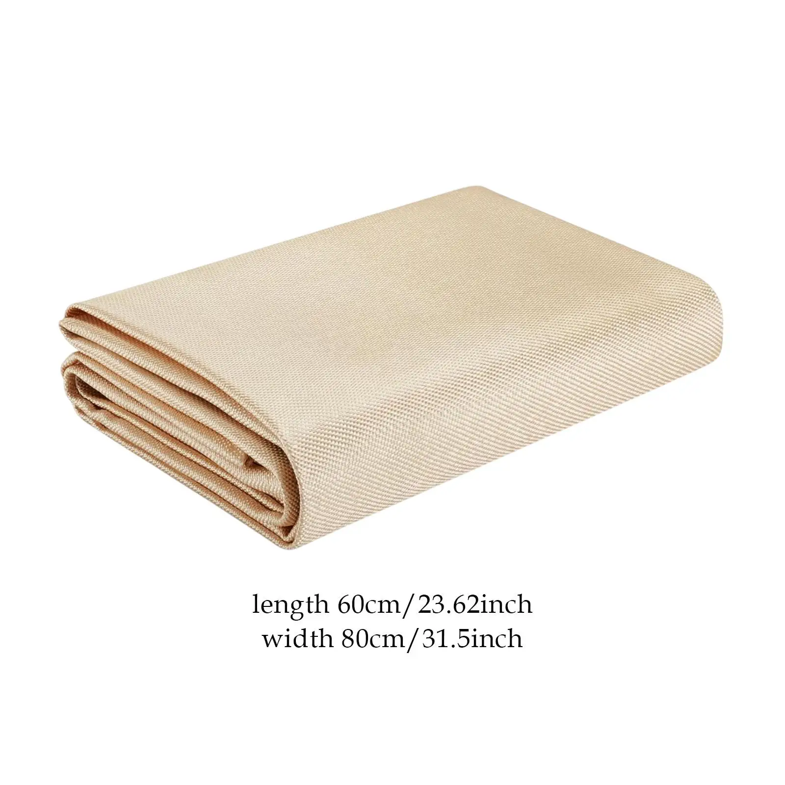 Fireproof Mat Fire Resistant Pad BBQ Protector Insulation Pad Welding Blanket Heat Resistant Rug for Floor Camping BBQ Party