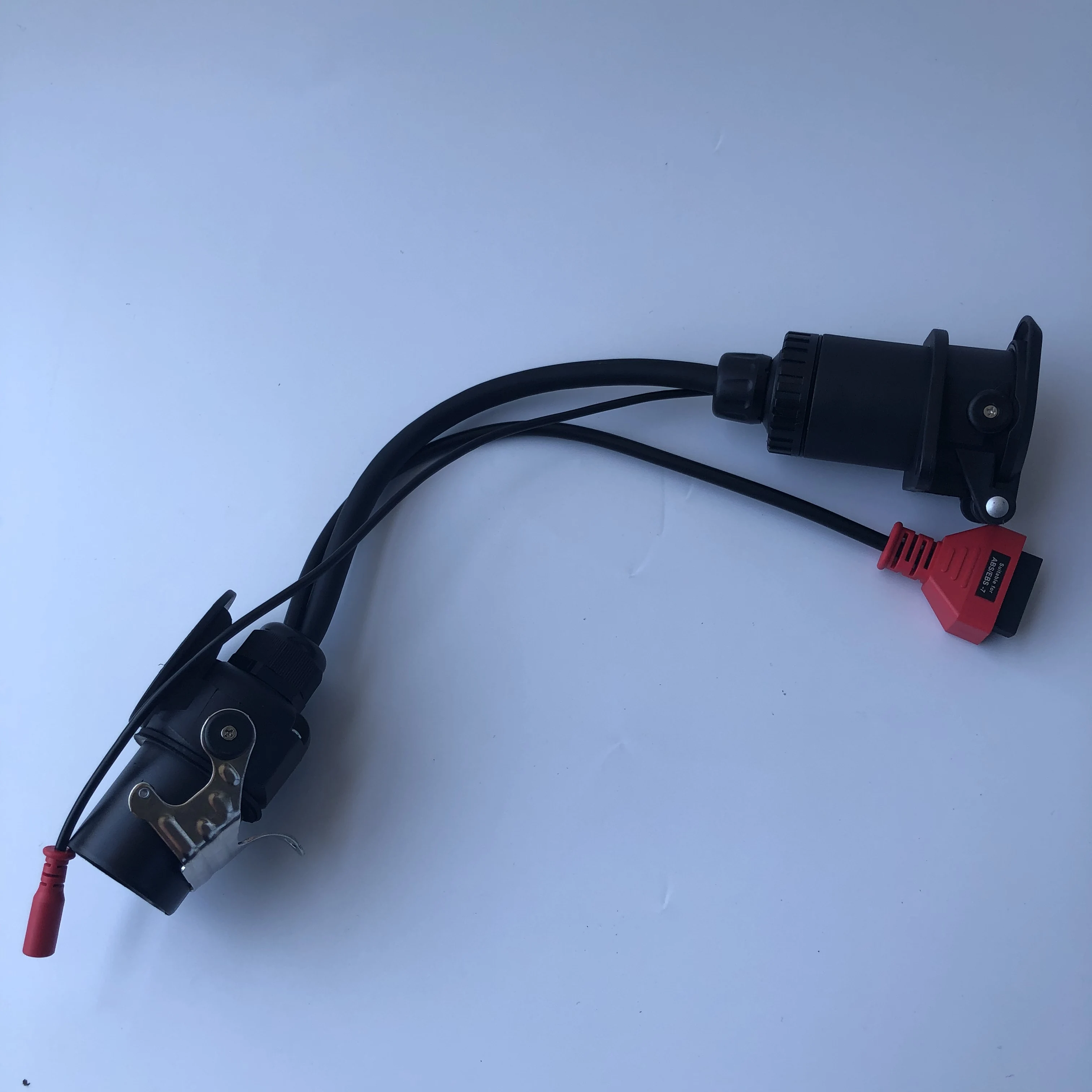 Autel Autocom EBS ISO 7638 OBD2 Trailer Diagnostic Cable for Bosch Truck Vehicle Adapter Universal New for All Truck Vehicles