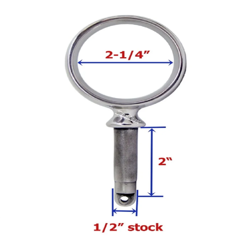 

316 Stainless/4\\\\\\\\\\\\\\\\\\\\\\\\\\\\\\\" Round Oarlock