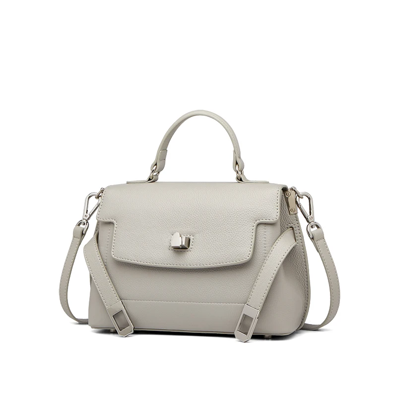 Handmade Genuine Leather Shoulder Bag for Women - Cowhide Handbag